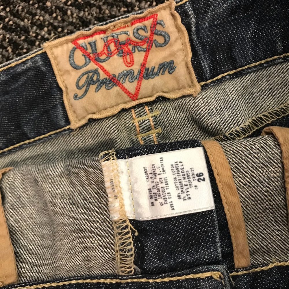 Guess Premium denim mini skirt
